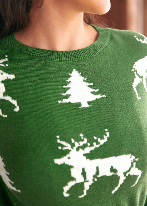 Enchanted Eve Boatneck Sweater
