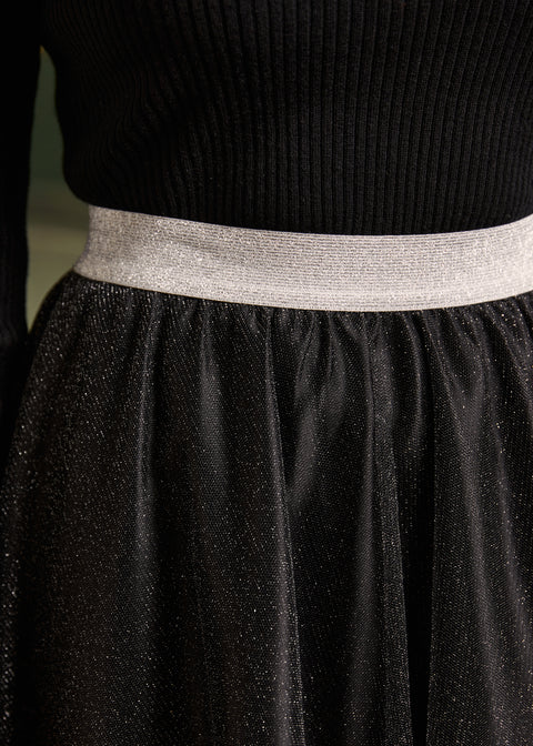 Time Capsule Tulle Midi Skirt