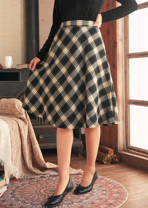 Golden Hour Gal Midi Skirt