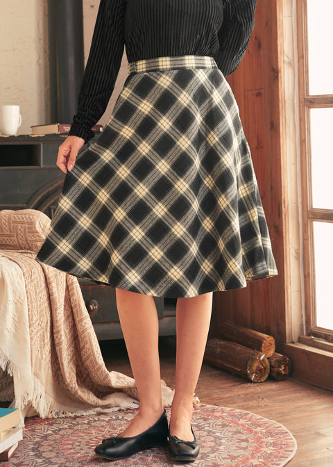 Golden Hour Gal Midi Skirt