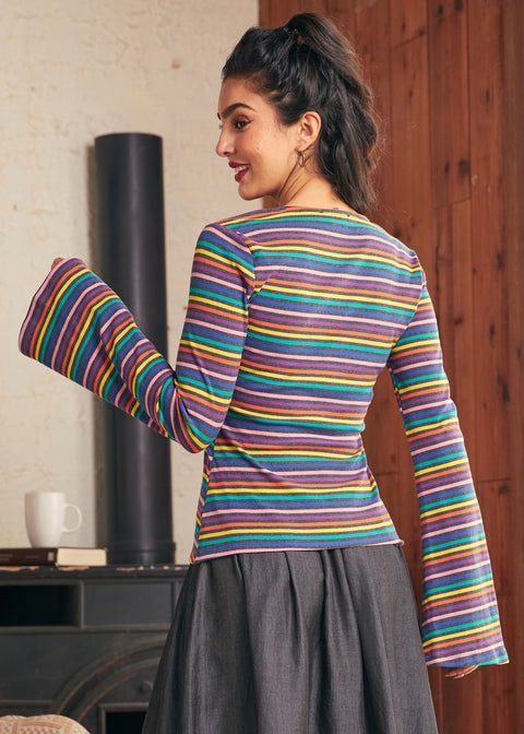 Lost in Love Bell Sleeve Top