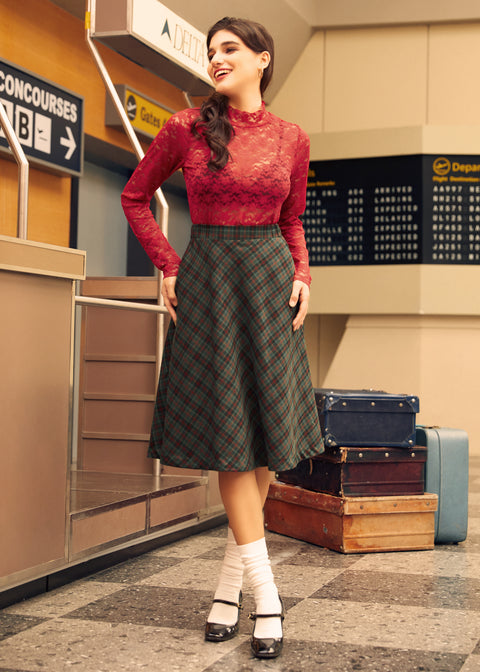 Golden Hour Gal Midi Skirt
