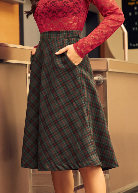 Golden Hour Gal Midi Skirt