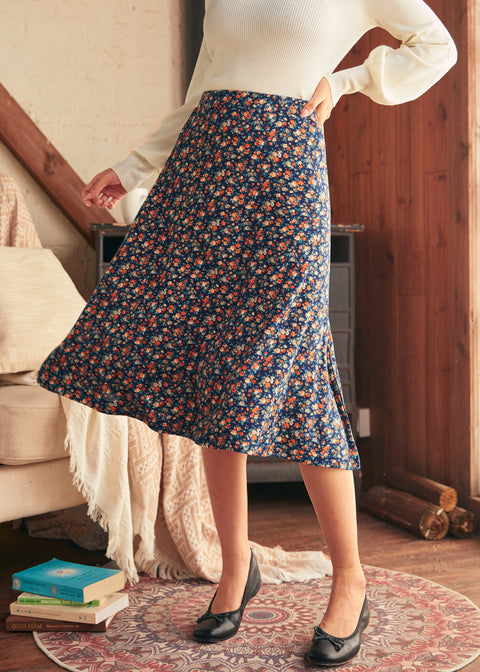Excellence Attained Knit Midi Skirt (Final Sale)