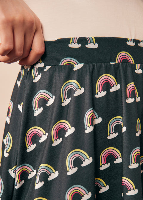 Excellence Attained Knit Midi Skirt