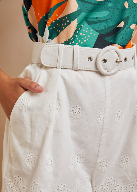 The High‑Waisted Honey Short