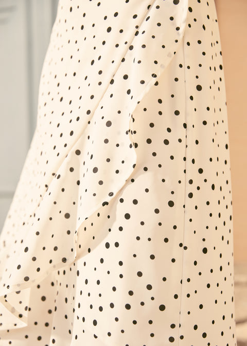 Flounce & Fancy Hi-Low Skirt