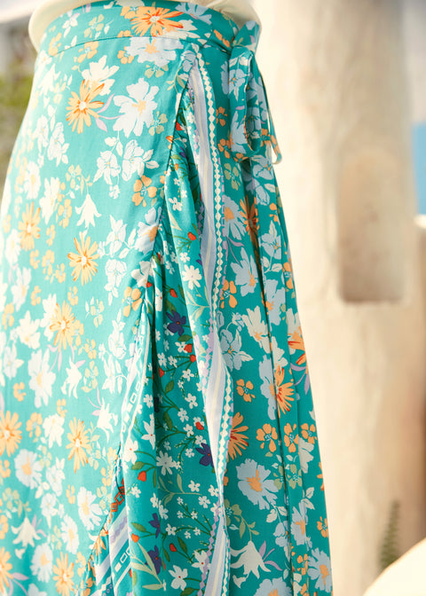 South of the Border Wrap Skirt