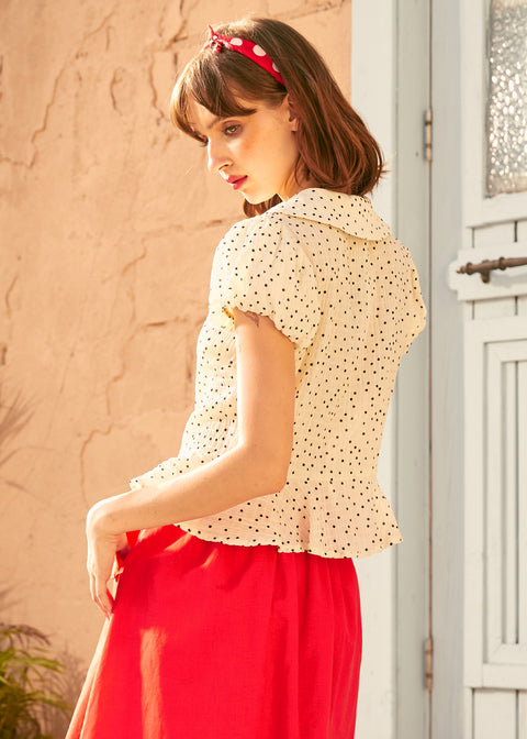 Prim & Peplum Blouse