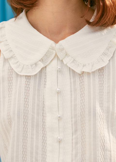 Prim & Proper Sleeveless Blouse