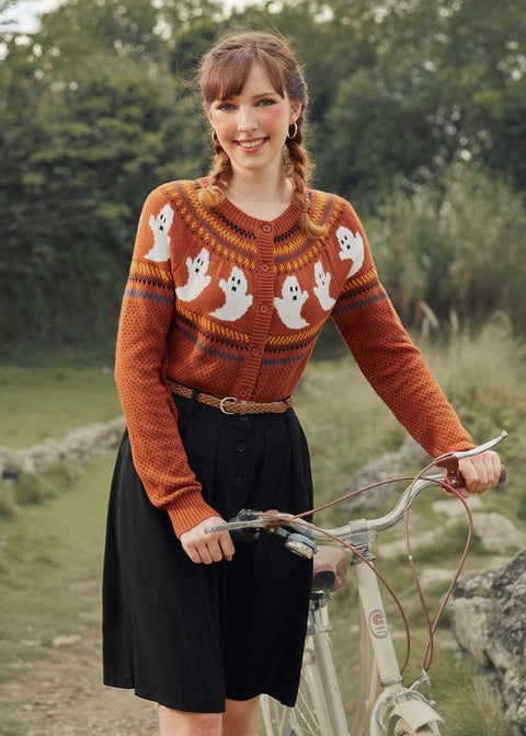 📌PRESALE You've Been Ghosted Fair Isle Cardigan