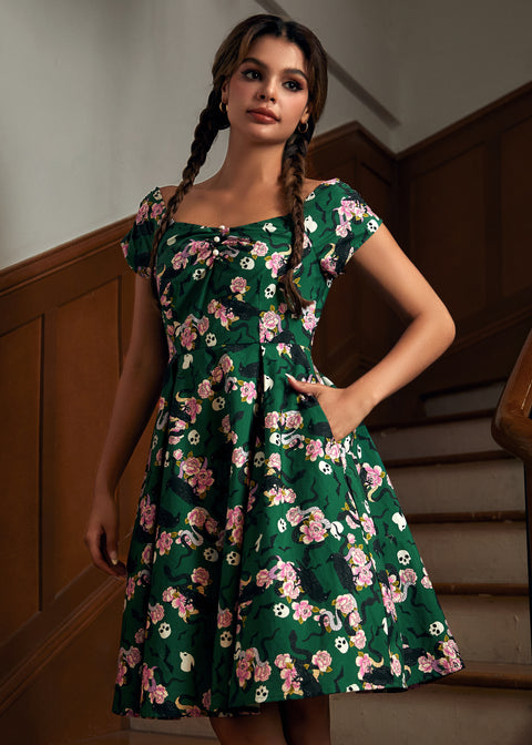Raven About You Fit & Flare Dress