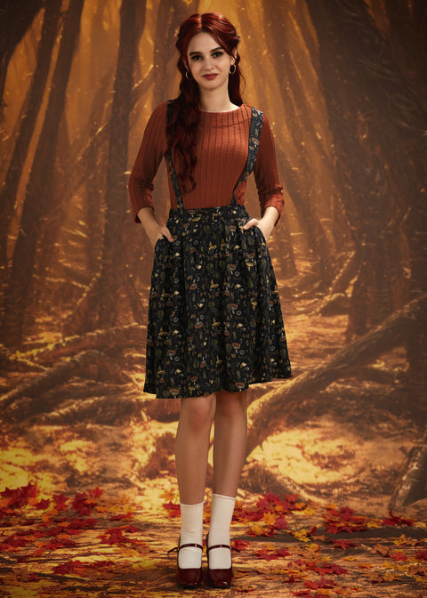 ModCloth Scholastic and Fantastic Jumper Skirt