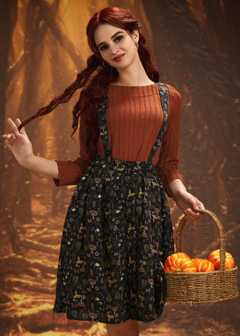 ModCloth Scholastic and Fantastic Jumper Skirt