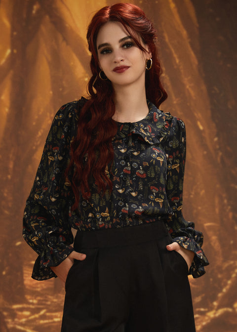 The Vive Ruffle Blouse