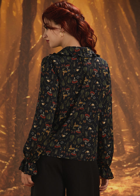 The Vive Ruffle Blouse