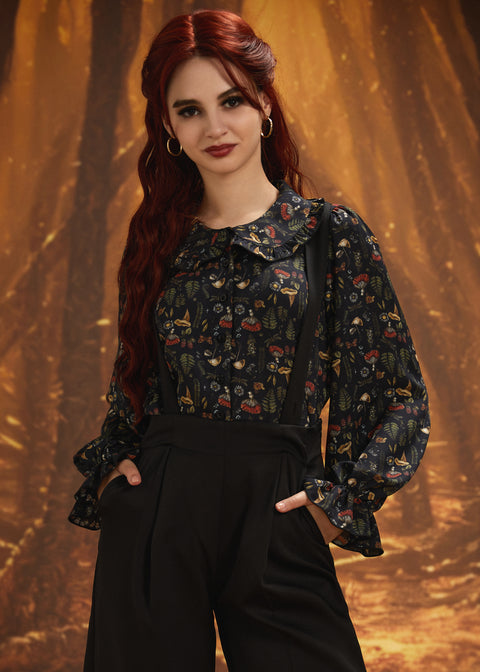 The Vive Ruffle Blouse