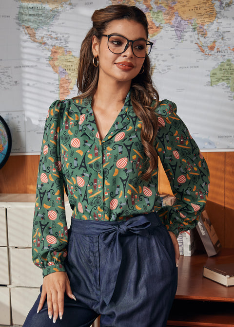 Call It a Classic Camp Collar Shirt