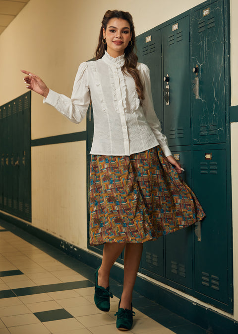 High Frill Blouse