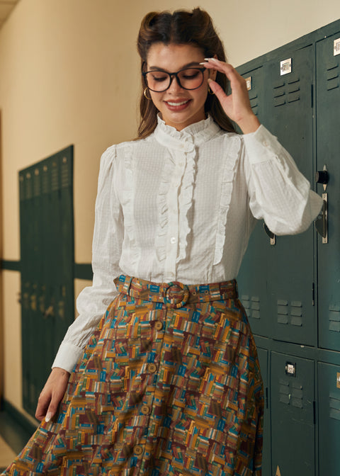 High Frill Blouse
