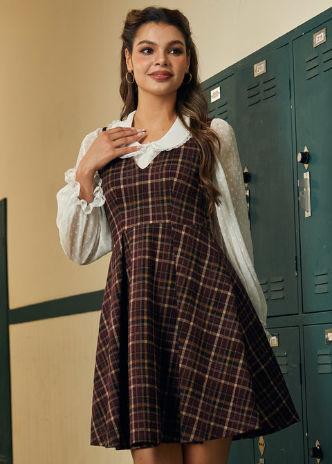 Cute as a Nutmeg Fit & Flare Dress