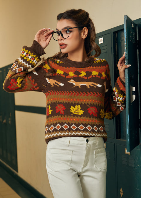 Notes of Nostalgia Crewneck Pullover