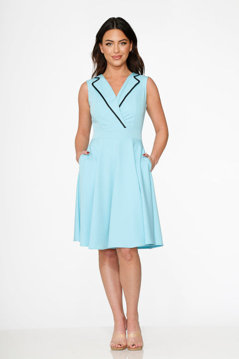 Blue Jenny Swing Dress