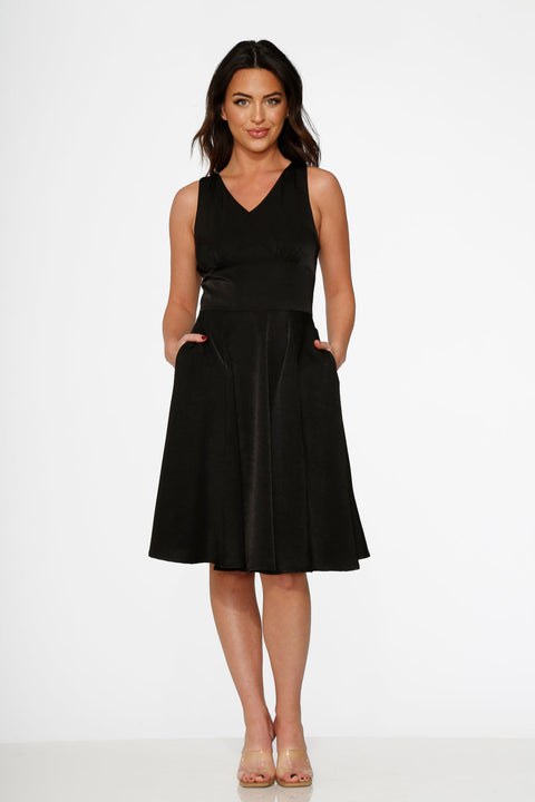 Black Swing Dress
