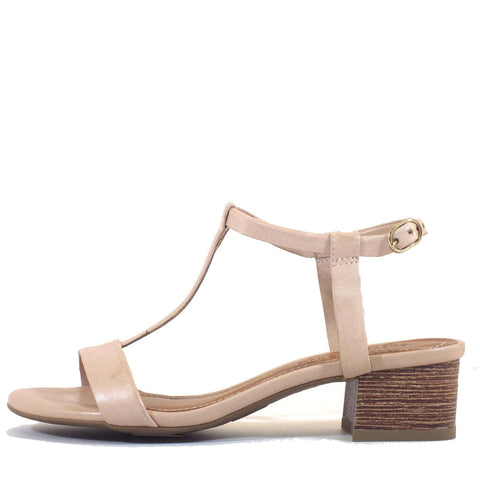 Terri T-Strap Suede Sandals