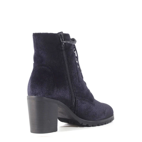 Timothy Velvet Booties