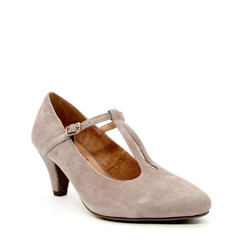 Gin T-Strap Heels