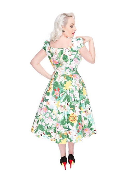 Fern Garden Swing Dress