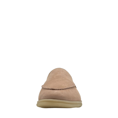 Lama Suede Loafers Nude