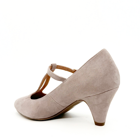Gin T-Strap Heels