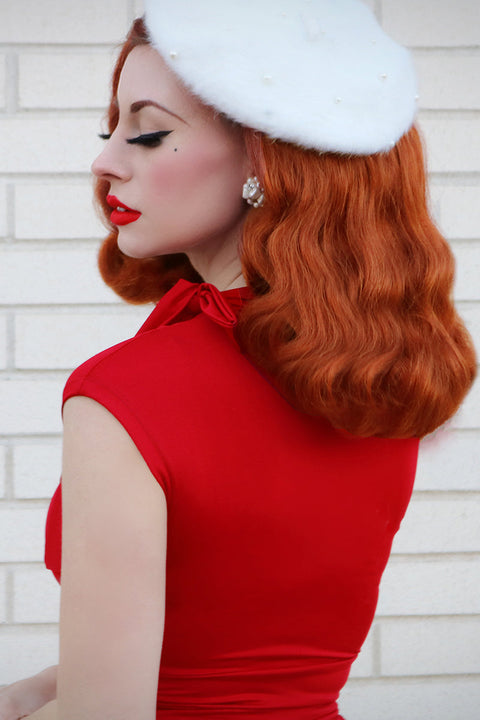 Bombshell Dress in Red