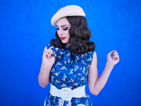 Festive Fox Bow Top