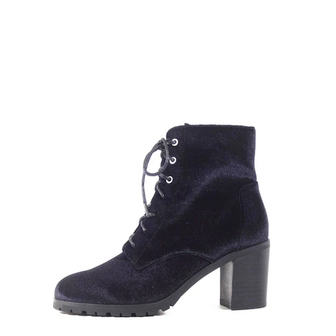 Timothy Velvet Booties