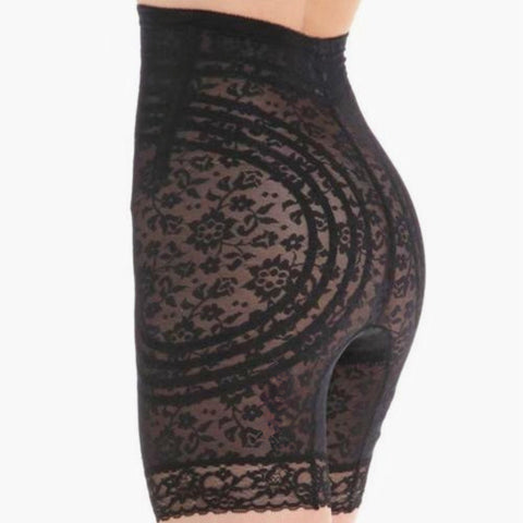 Style 6207 | No Roll High Waist Lace Thigh Slimmer with Extra Firm Support
