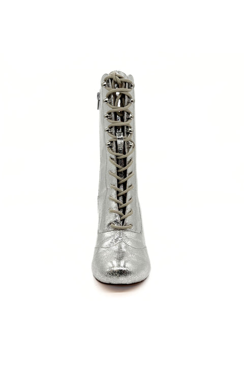 Claire Metallic Victorian Boots