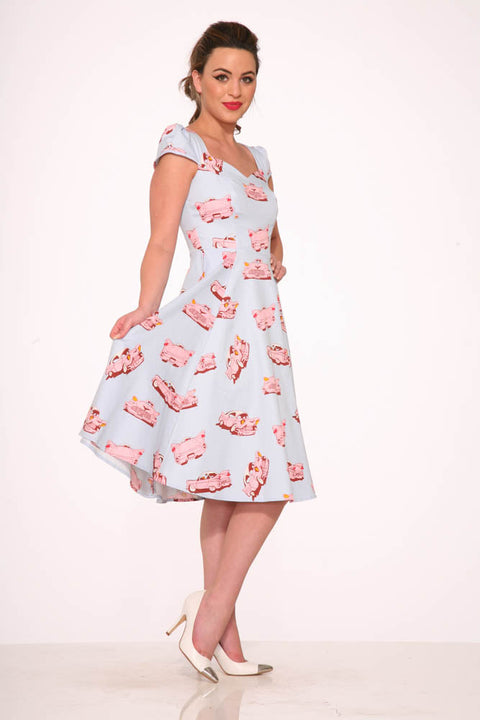 Car Hop Swing Dress