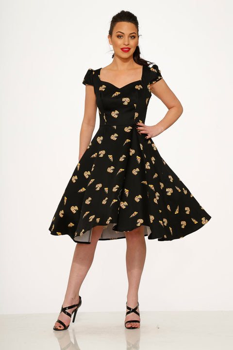 Love New York Pizzeria Swing Dress