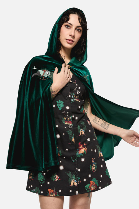 Keeper Of The Woods Velvet Cloak