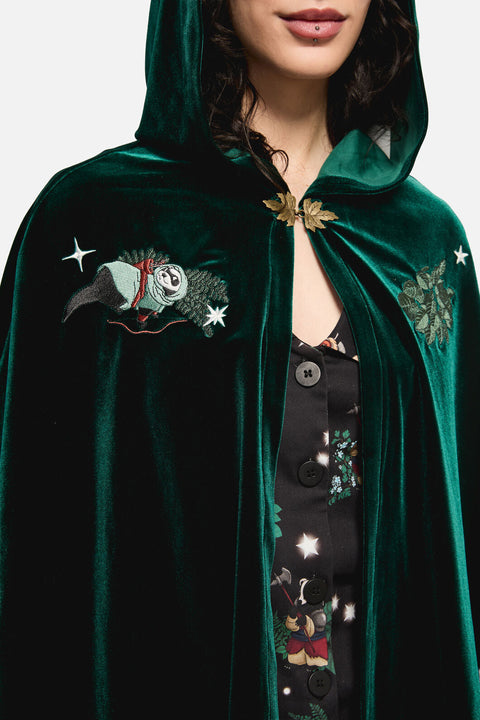 Keeper Of The Woods Velvet Cloak