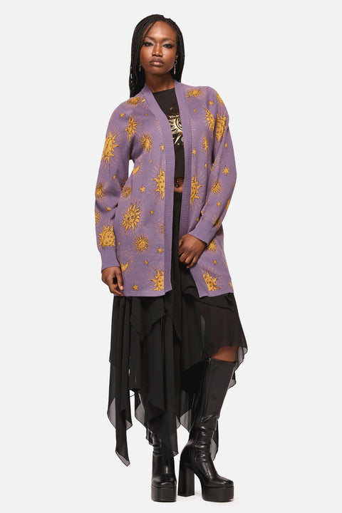 Cosmic Light Goth Cardigan