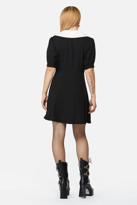 Fiona Contrast Collar Dress