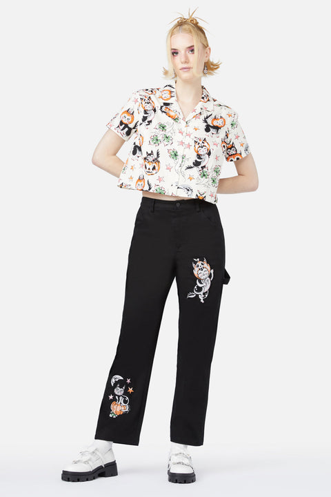 Pumpkin Patch Kitty Blouse