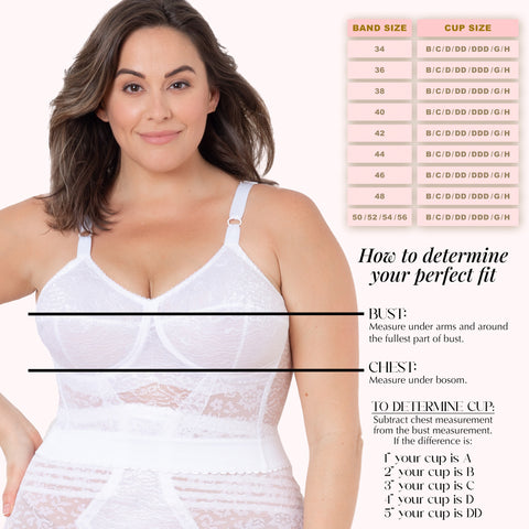 Style 2101 | Expandable Cup Wireless Shaper Bra - Black