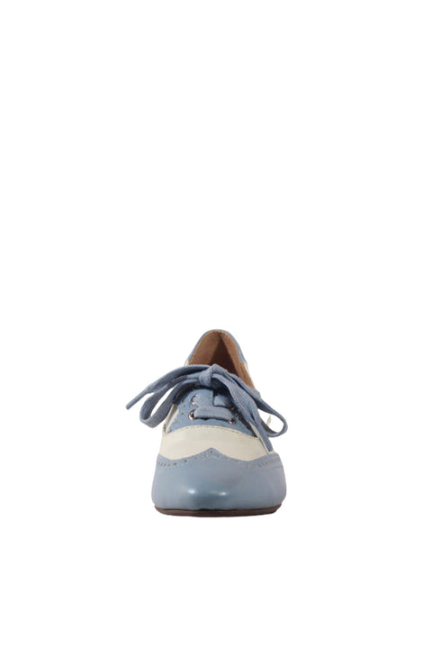 Demi Vintage Saddle Shoes Blue Bone