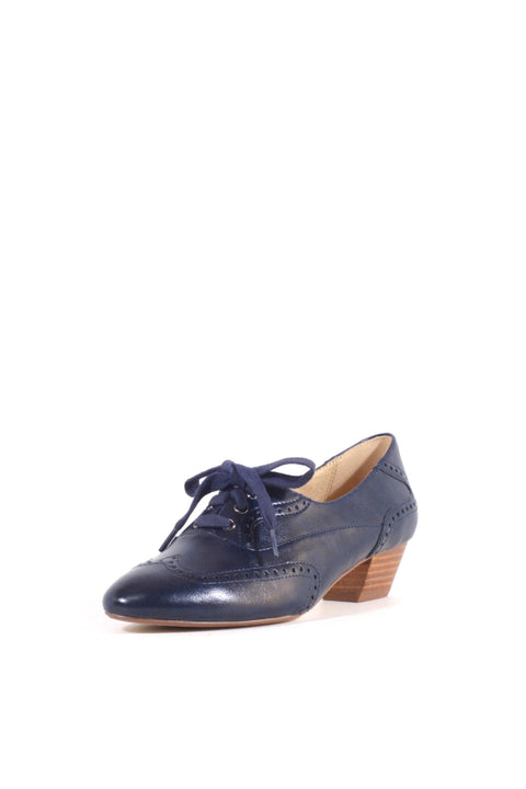 Demi Vintage Saddle Shoes Navy