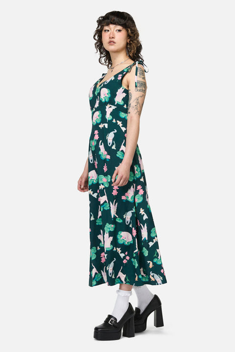 Lilycat Cottagecore Midi Dress